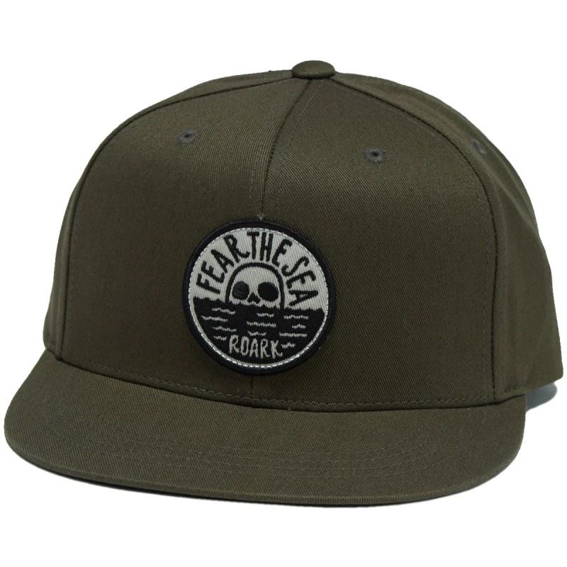 Fear The Sea Snapback Hat - military 1