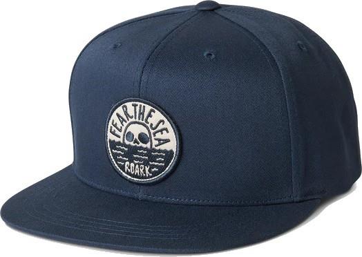 Fear The Sea Snapback Hat - navy 1