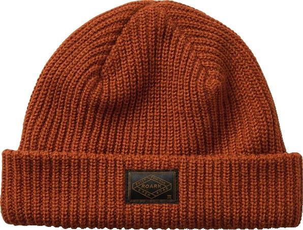 Fisherman Beanie - burnt orange 1
