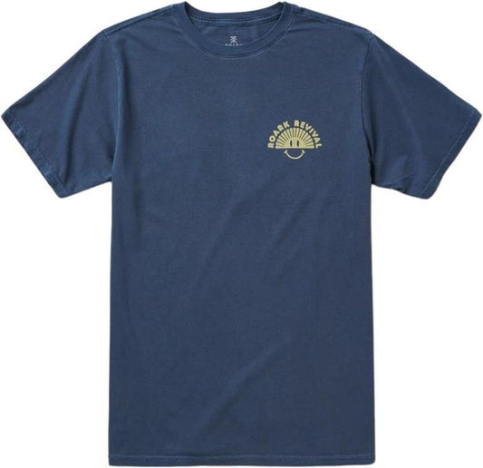 Forever Roaming SS Tee - Mens - Dark Indigo 1