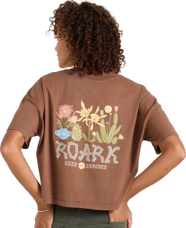 Garden Seek Boxy Crop SS - Womens - otter 1