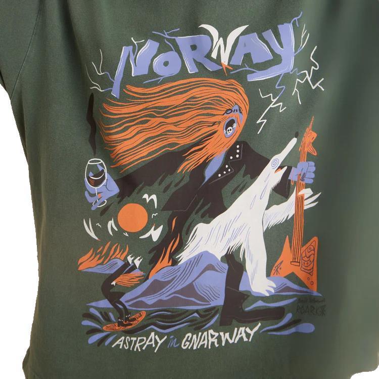 Gnarway Oversized SS Tee - Womens - tundra 1