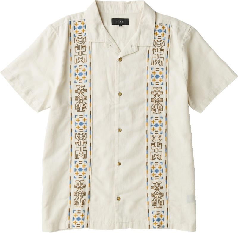 Gonzo Camp SS Woven - Mens - ivory 1