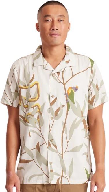 Gonzo SS Woven - Mens - gum tree bone 1