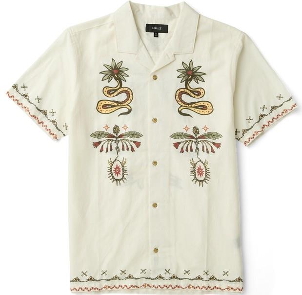 Gonzo Woven SS - Mens - unbleached 1