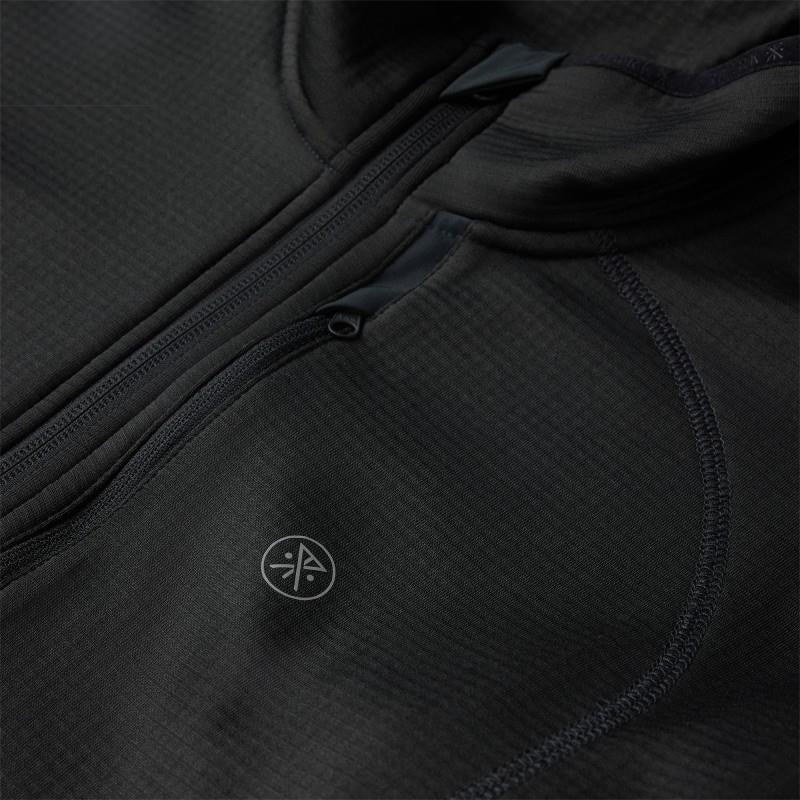 Grid Lock Fleece - Mens - black 1