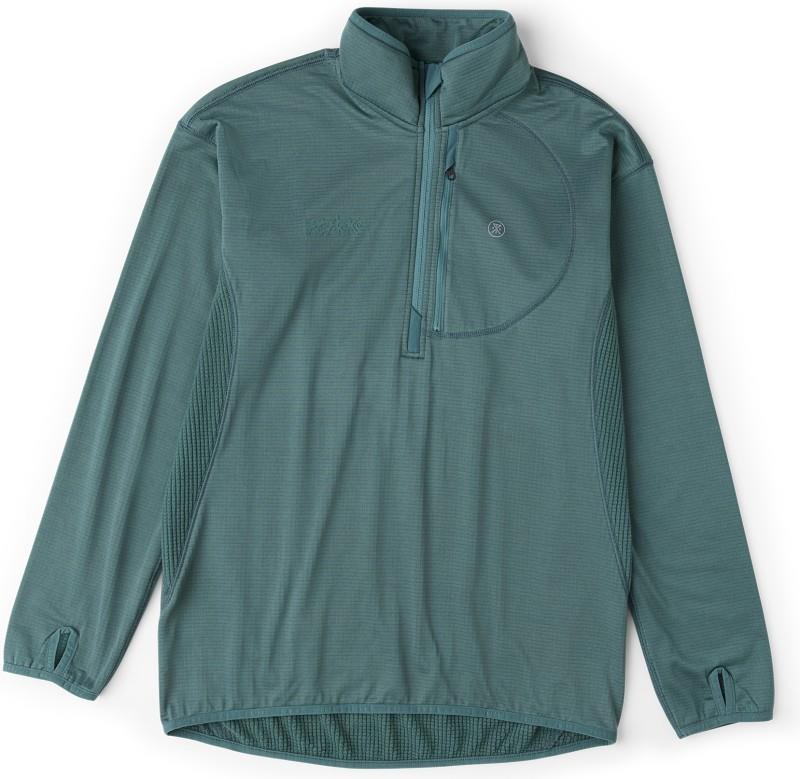 Grid Lock Fleece - Mens - dusty turquoise 1