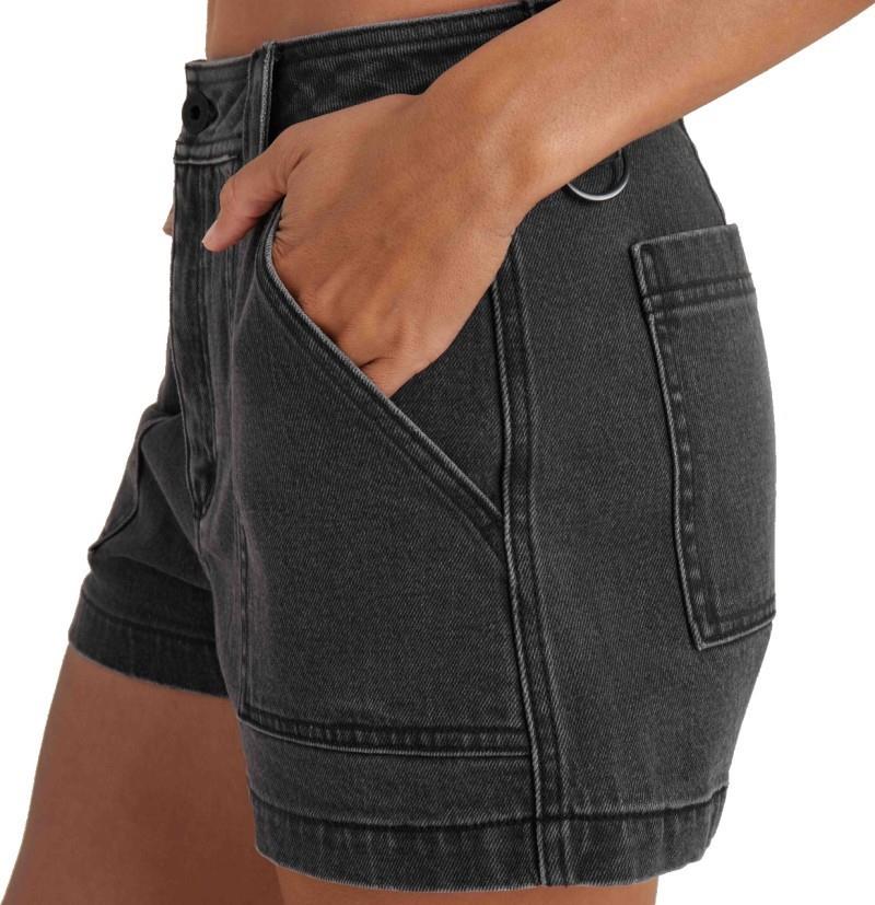 HWY Shorts - Womens - faded black 1