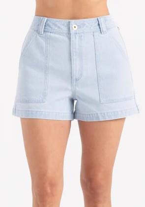HWY Shorts - Womens - light bleached denim 1