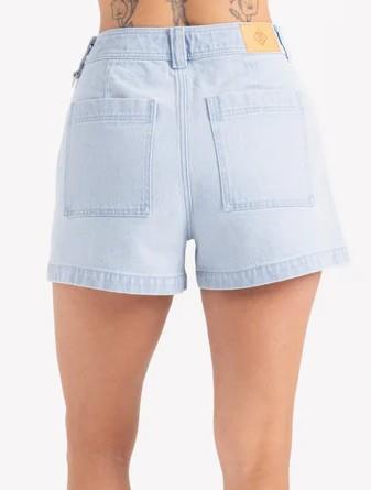 HWY Shorts - Womens - light bleached denim 1