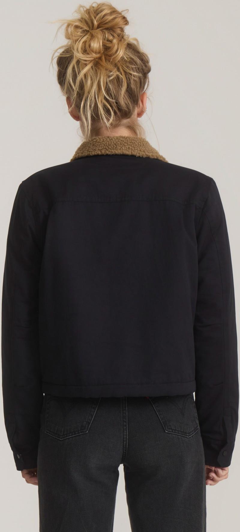 Hebrides Sherpa - Womens - black 1