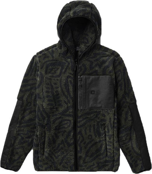 Highland Sidetrack Fleece Jacket - Mens - dark military 1