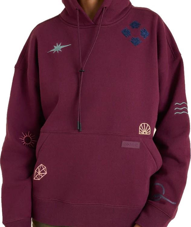 Hiker Hoodie - Womens - blackberry 1