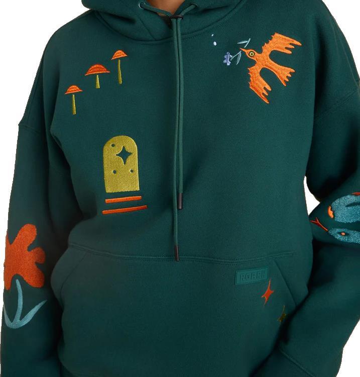 Hiker Hoodie - Womens - evergreen 1