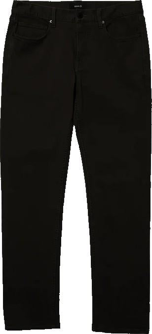 Hwy 128 5-Pocket Broken Twill Jeans - Mens - black 1
