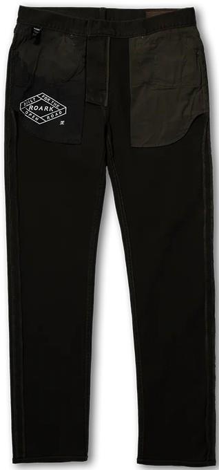 Hwy 128 5-Pocket Broken Twill Jeans - Mens - black 1