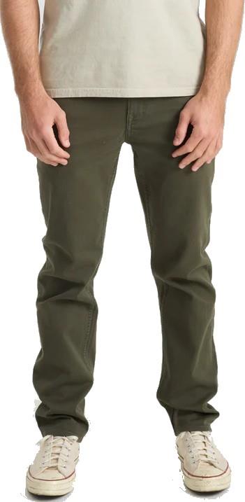Hwy 128 5-Pocket Broken Twill Jeans - Mens - military 1