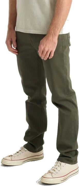Hwy 128 5-Pocket Broken Twill Jeans - Mens - military 1