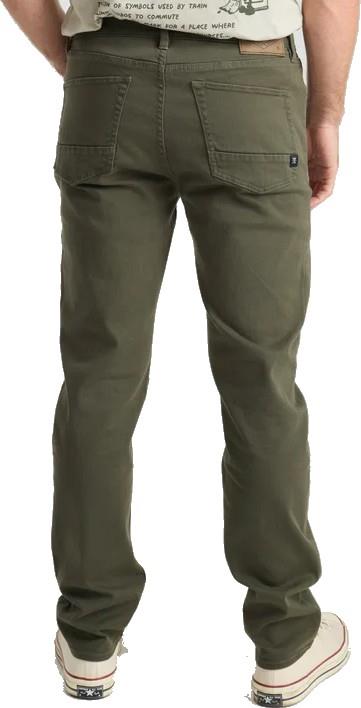Hwy 128 5-Pocket Broken Twill Jeans - Mens - military 1
