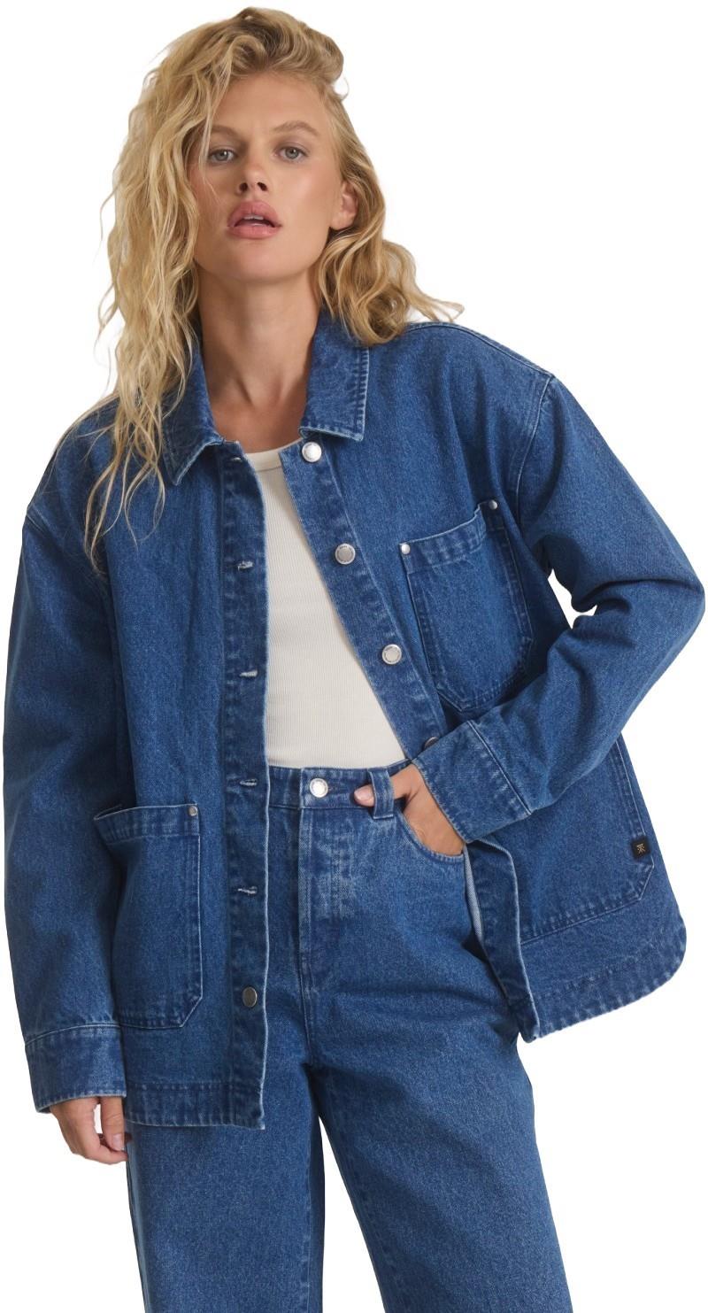 Hwy 1 Chore Jacket - Womens - vintage blue 1