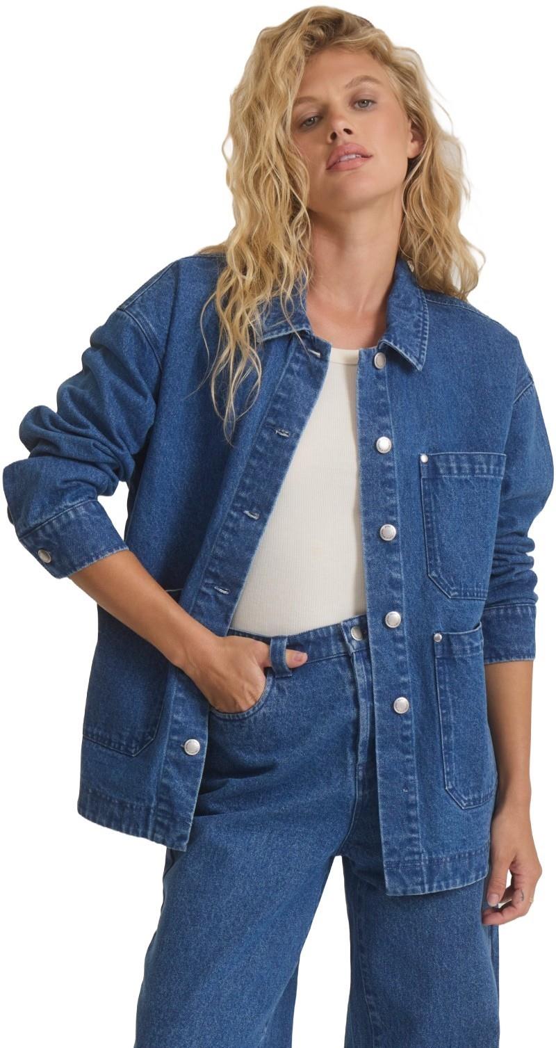 Hwy 1 Chore Jacket - Womens - vintage blue 1