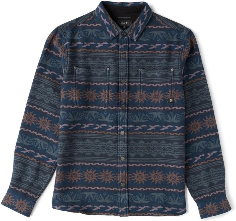 Journey Jacquard Flannel - Mens - navy 1