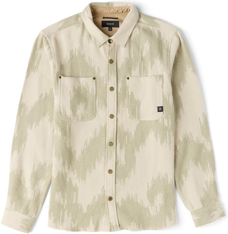 Journey Jacquard Flannel - Mens - oat 1