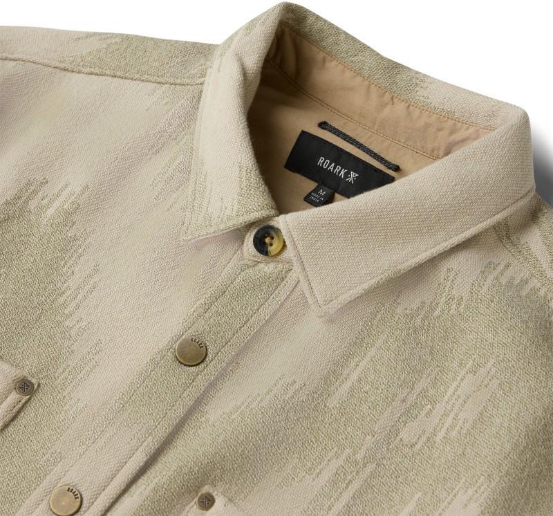 Journey Jacquard Flannel - Mens - oat 1