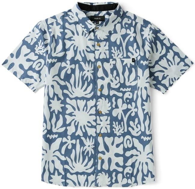 Journey SS Woven - Mens - neptune 1