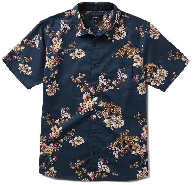 Journey Woven SS - Mens - deep navy 1