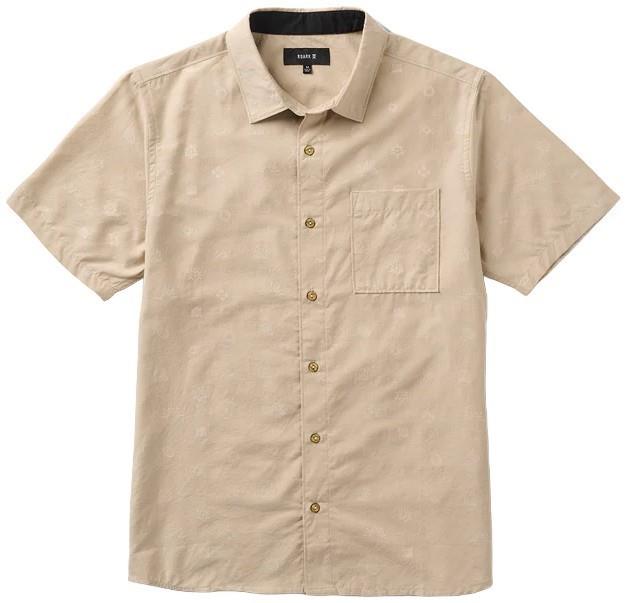 Journey Woven SS - Mens - fossil 1