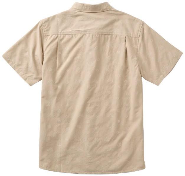 Journey Woven SS - Mens - fossil 1