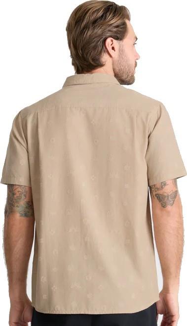 Journey Woven SS - Mens - fossil 1