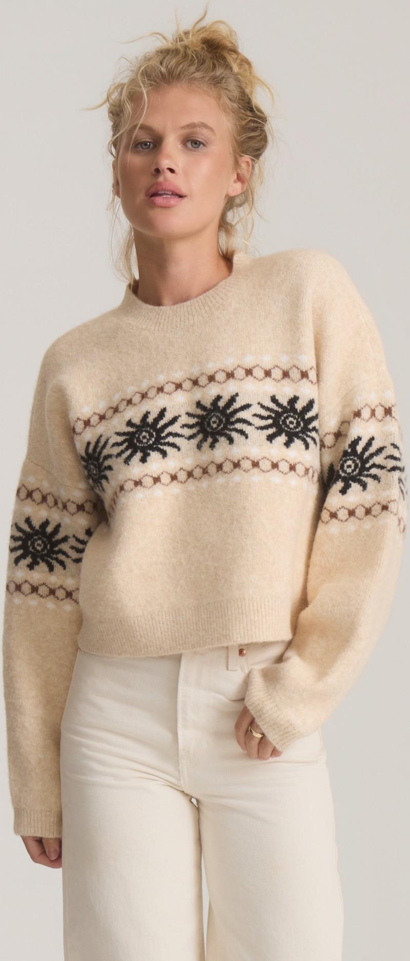 KOS Sweater - Womens - bone 1