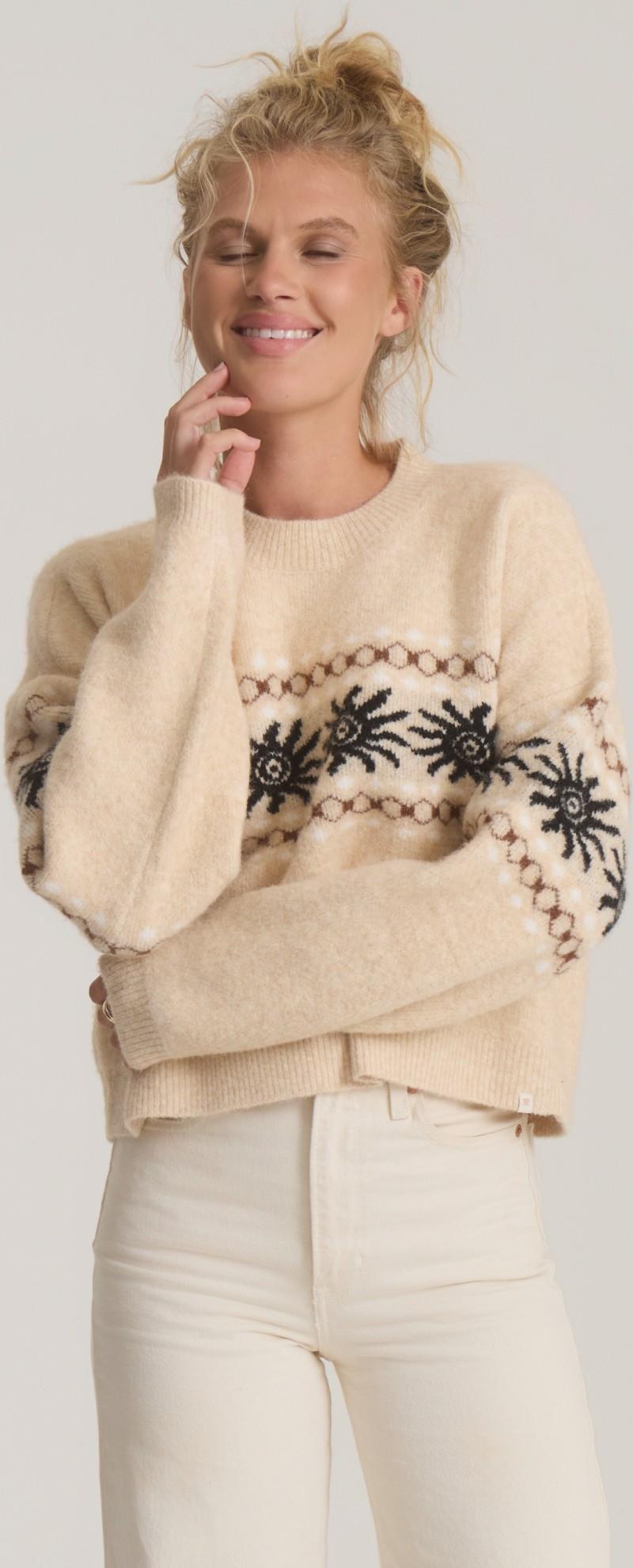 KOS Sweater - Womens - bone 1