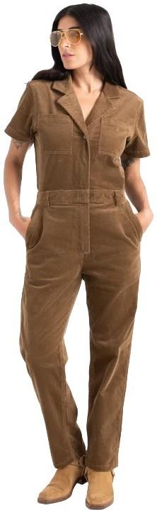 Layover Cord Jumpsuit - Womens - otter 1