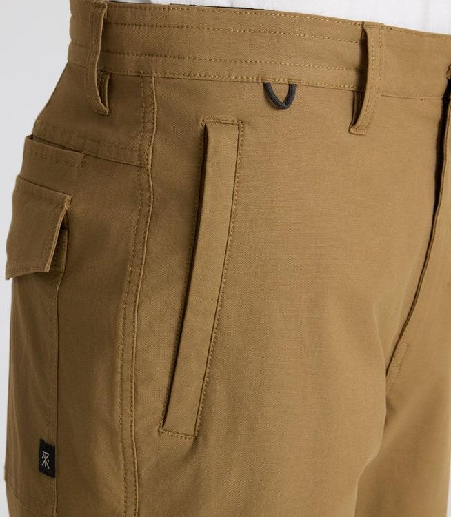 Layover Pro Traveler Shorts - Mens - dark khaki 1