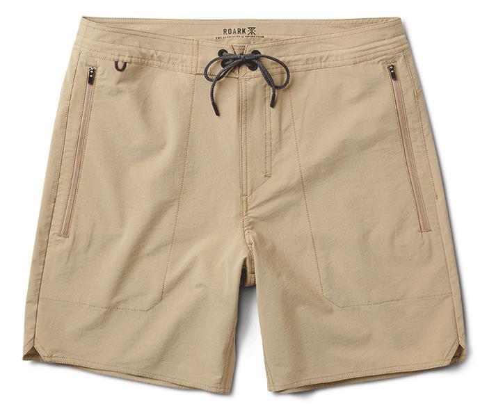 Layover Trail Shorts,18" Inseam - Mens - Khaki 1