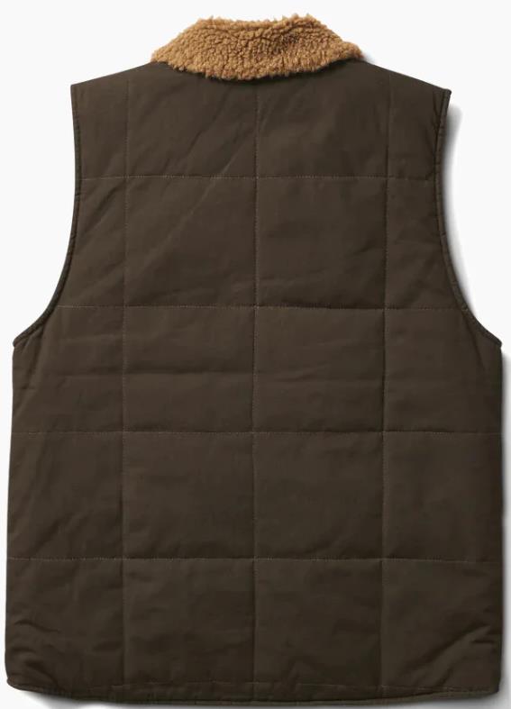 Livingston Vest Jacket - Mens - dark brown 1