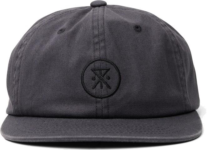 Made To Fade 6 Panel Hat - Mens - washed charcoal 1