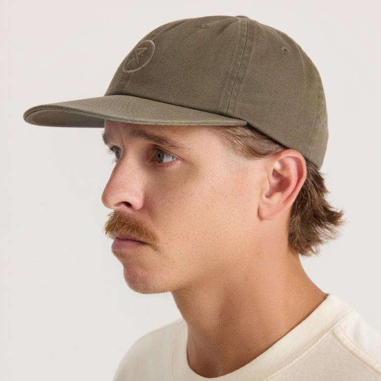 Made To Fade 6 Panel Hat - Mens - washed military 1