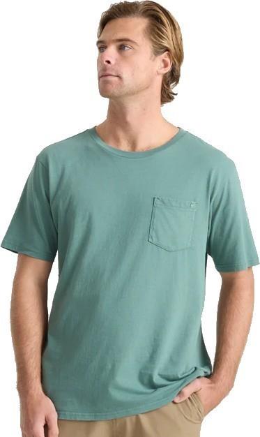 Made To Fade SS Tee - Mens - washed slate green 1