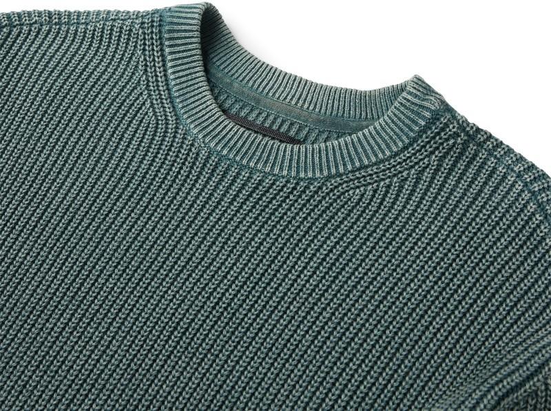 Made To Fade Sweater - Mens - dusty turquoise 1