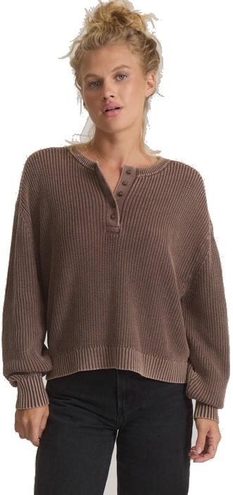 Made To Fade Sweater - Womens - coco bean 1