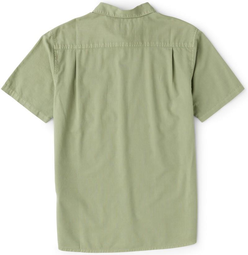 Made To Fade Woven SS - Mens - washed dusty sage 1