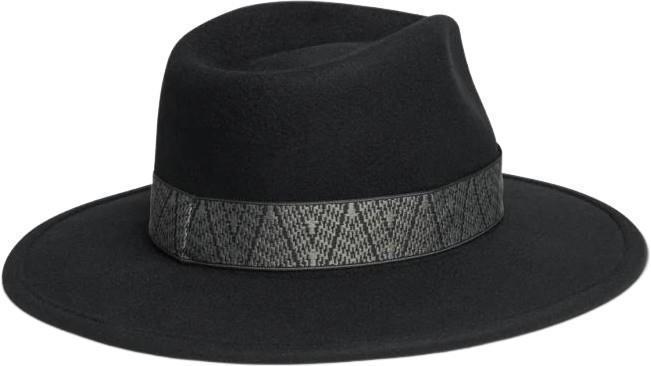 Manawa Tapu Fedora Hat - black 1