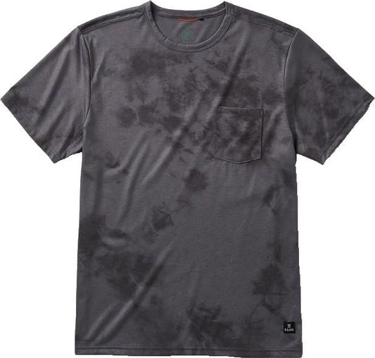 Mathis Active Tie Dye Pocket SS - Mens - grey 1