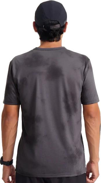 Mathis Active Tie Dye Pocket SS - Mens - grey 1
