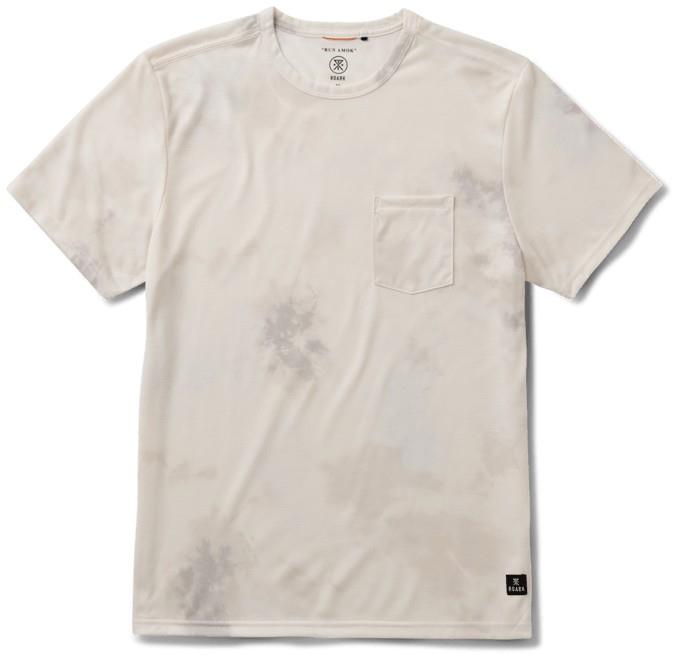 Mathis Active Tie Dye Pocket SS - Mens - unbleached 1