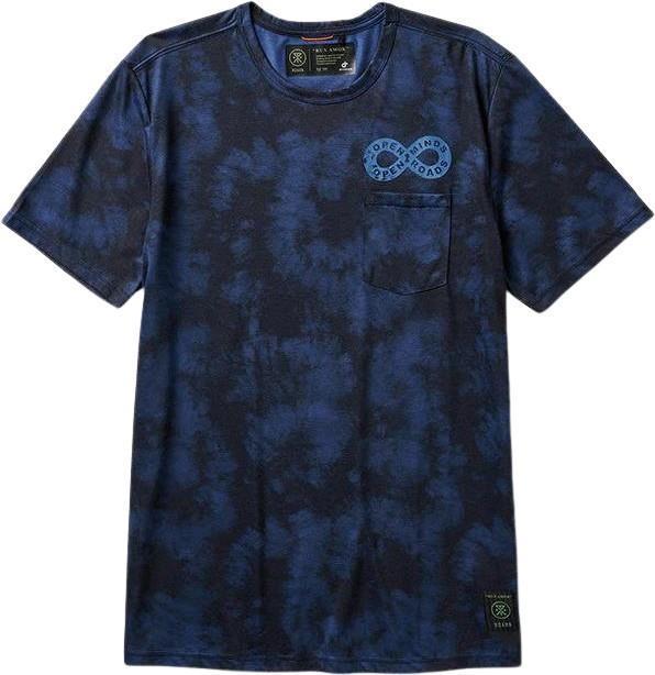 Mathis Fern Tie Die Shirt - Mens - denim blue 1